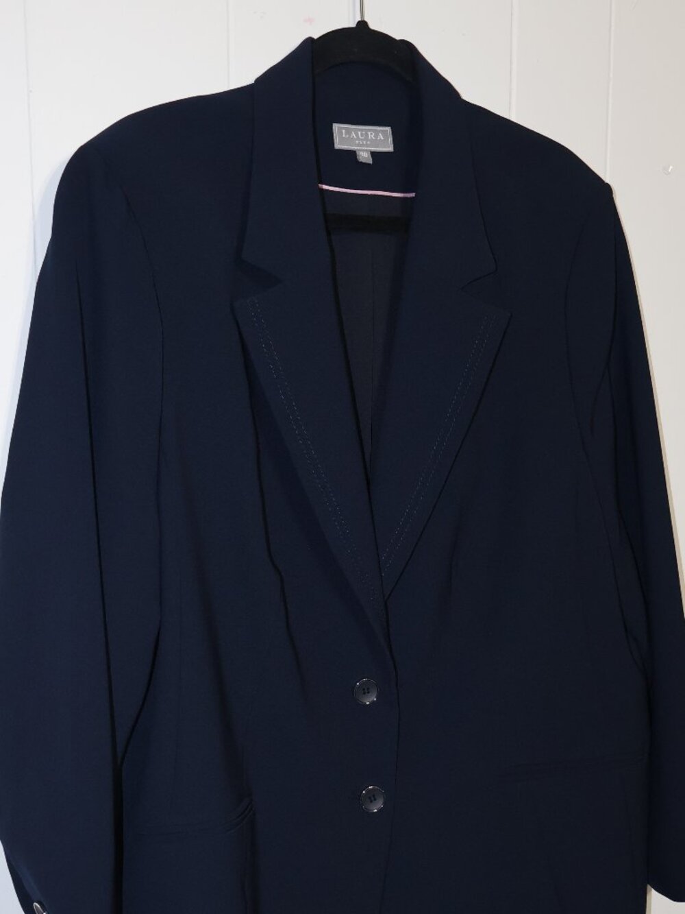 Laura Plus Navy Blazer Jacket Size 20 (Women’s) - Picture 3 of 10